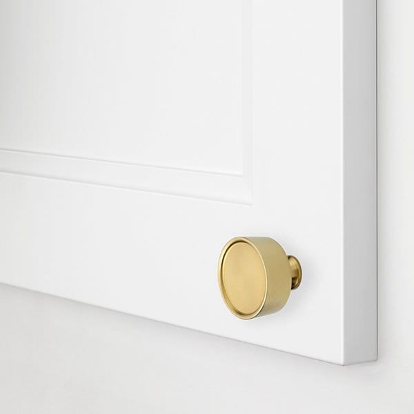 Estate Lifetime Satin Brass Cabinet Knobs